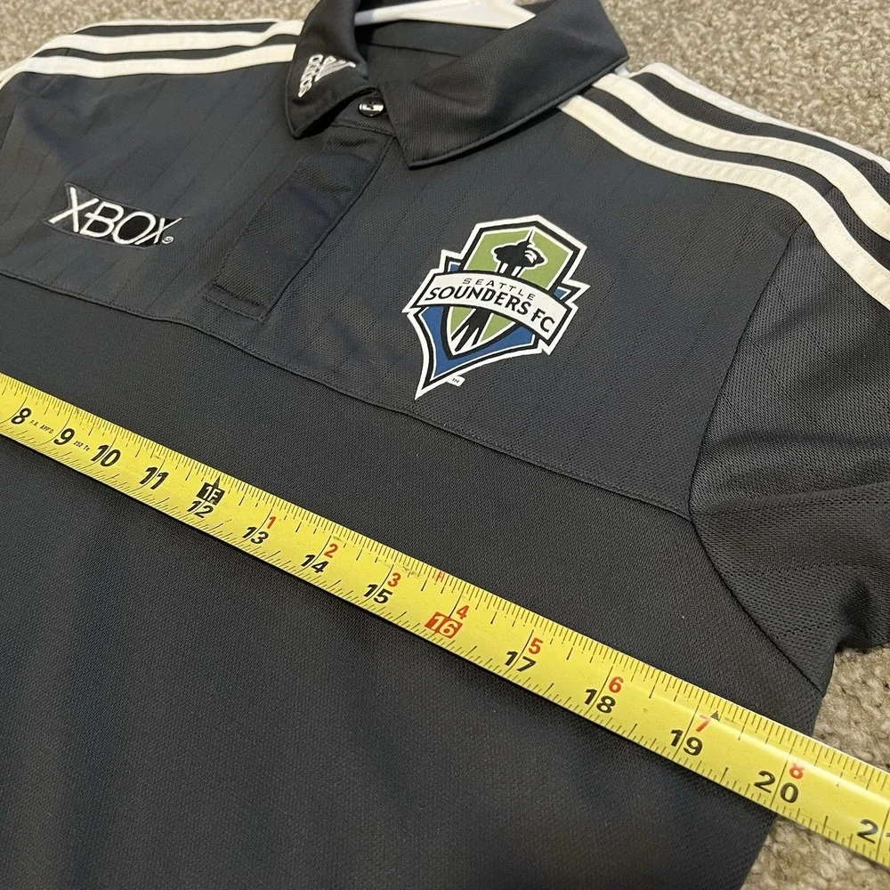 Adidas Seattle Sounders FC‎ Climalite Polo Men's M MLS Soccer